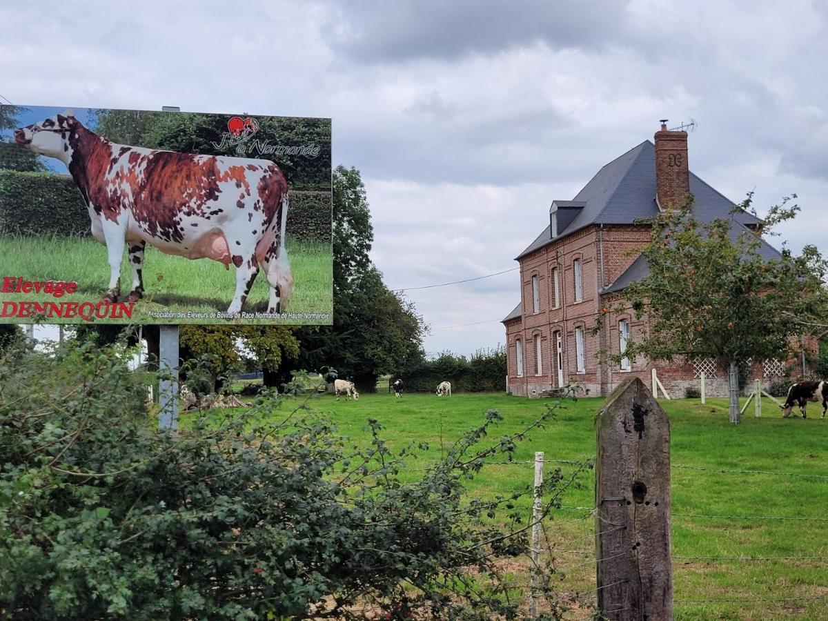 Chambre Chez L'Habitant 2 Biville-la-Baignarde Bagian luar foto